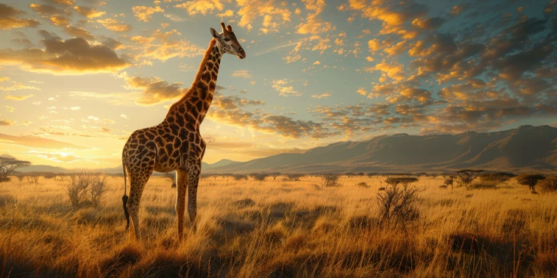Giraffe – Tanzania’s Gentle Giant